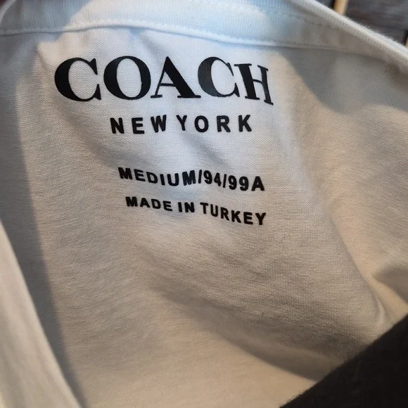 Coach T Shirt - Picture 3 of 6